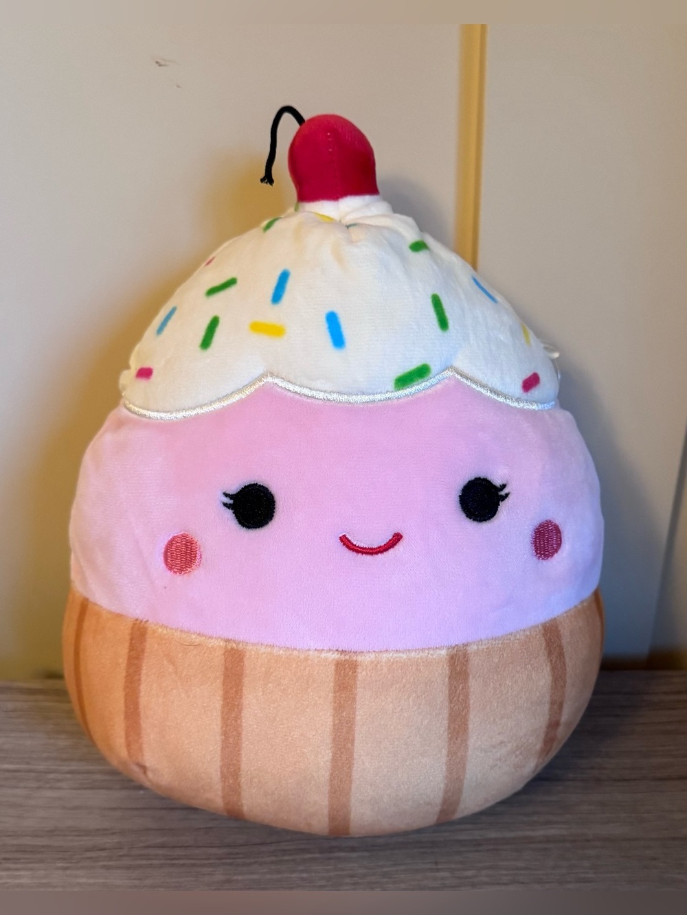 Squishmallow Clara the Cupcake Plush with Colorful Sprinkles